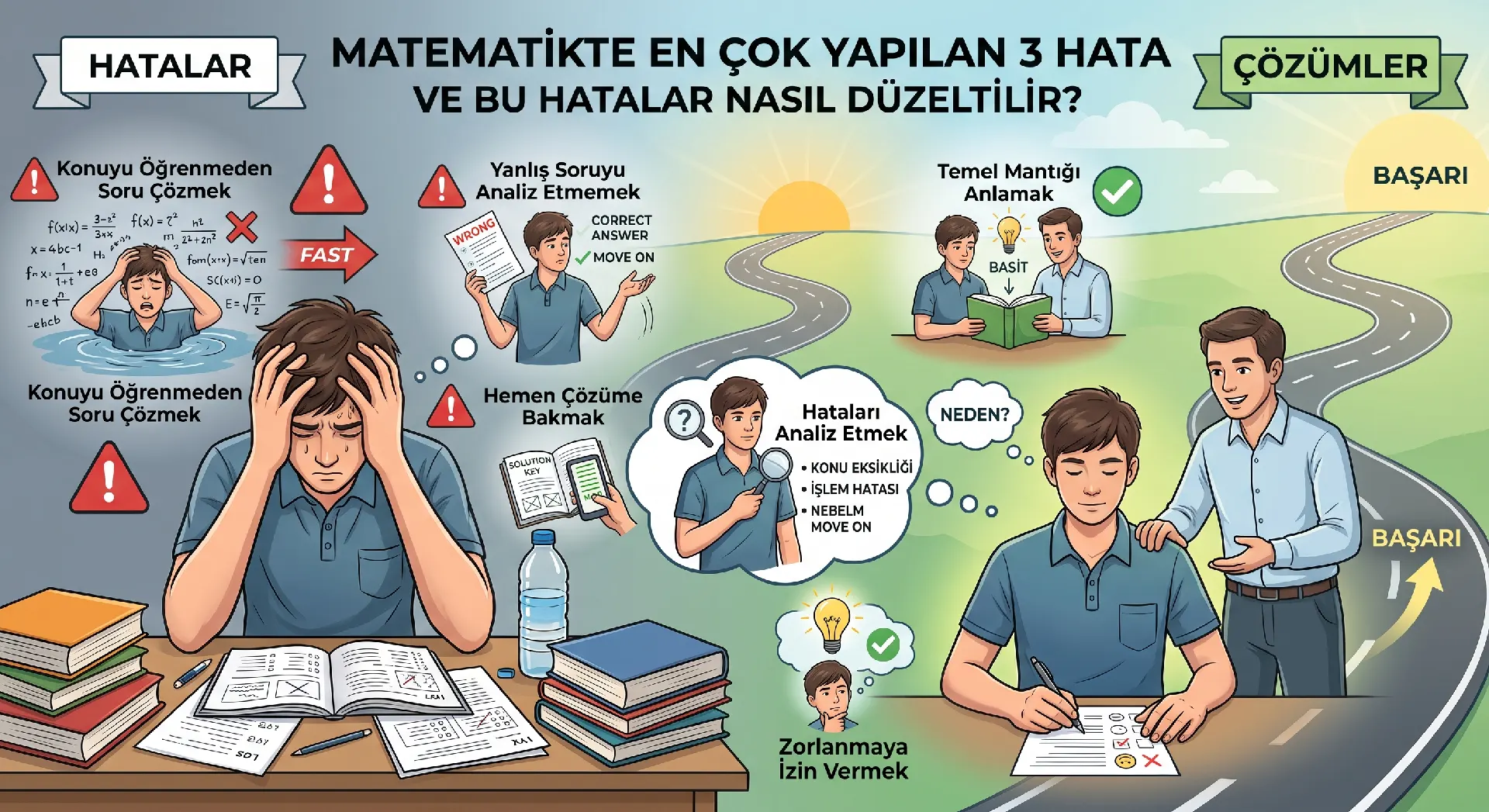 Matematikte En Çok Yapılan 3 Hata